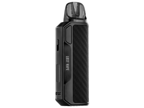 Lost Vape - Thelema Elite S Pod E-Zigaretten Set (enthält kein Nikotin) (Schwarz Carbon)
