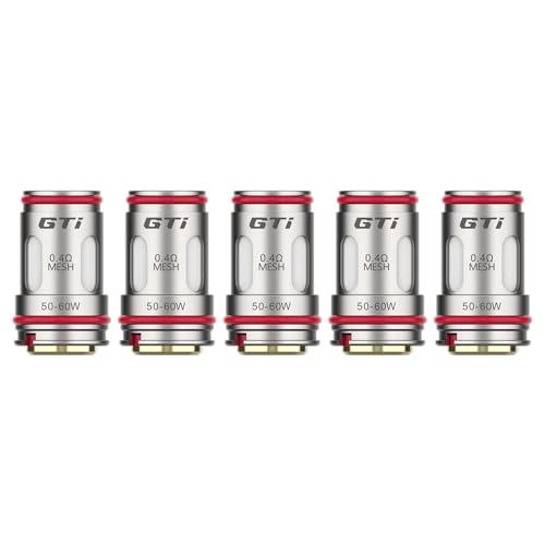 Vaporesso GTi Coil, Verdampferkopf E-Zigarette, 0.4 Ohm, 5er Pack
