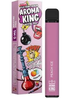 Einweg E-Shisha von AROMA KING Peach Ice 700 Puff E-Liquid Nikotinfrei Elektronische Zigarette 550mAh