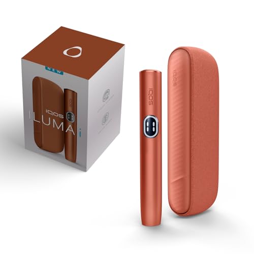IQOS ILUMA i Kit Vivid Terracotta - Tabakerhitzer (in 5 Farben) - für TEREA Tabaksticks - unsere beste Alternative zur Zigarett