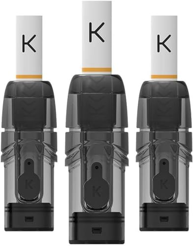 KIWI Pen Cartridge 1.8 ml Pack of 3 No Nicotine (Schwarz)