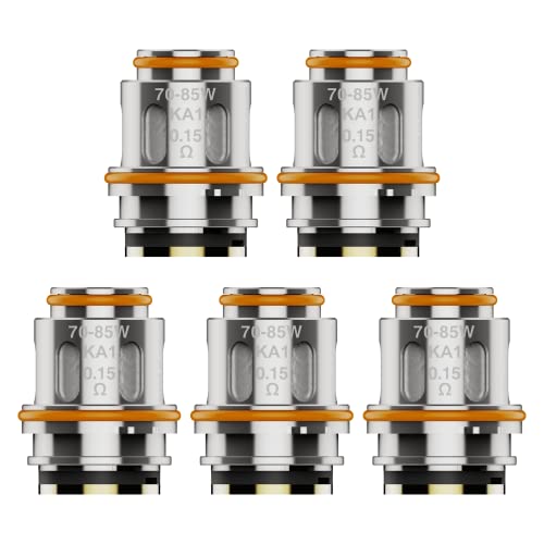 GEEKVAPE Meshed Z KA1 Coil, Verdampferkopf für E-Zigarette, 5 Stück, 0,15 Ohm, 70-80 Watt