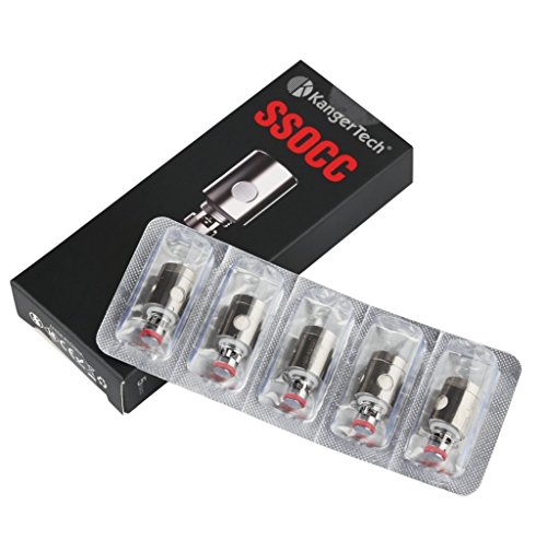 Kanger SSOCC Edelstahl 0,5ohm Coils (Pack 5) für SubTanks, TopTanks, Nebox und SubVods